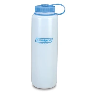 Poľná fľaša NALGENE® HDPE so širokým hrdlom 1,5 l - biela