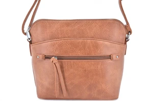 Dámská kabelka crossbody - hnědá