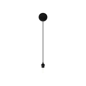 Suport de suspendare pentru abajururi Cannonball black Ø 12cm L 2,5 m - UMAGE