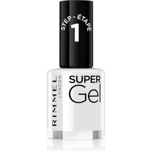 Rimmel Super Gel gelový lak na nehty bez užití UV/LED lampy odstín 001 Basic B 12 ml