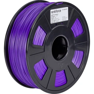 vlákno pre 3D tlačiarne Renkforce ABS plast   1.75 mm purpurová 1 kg