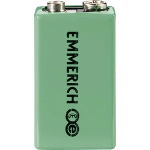 Emmerich 6LR61 9 V akumulátor Ni-MH 200 mAh 9.6 V 1 ks