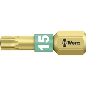 Wera 867/1 BDC TX15X25 05 066102 001 bit Torx T 15 nástrojová ocel legované, diamantová vrstva D 6.3 1 ks