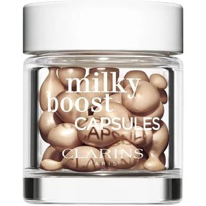 Clarins Milky Boost Capsules rozjasňující make-up kapsle odstín 3.5 30x0,2 ml