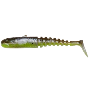 Savage gear gumová nástraha gobster shad bulk green pearl yellow - 11,5 cm 16 g