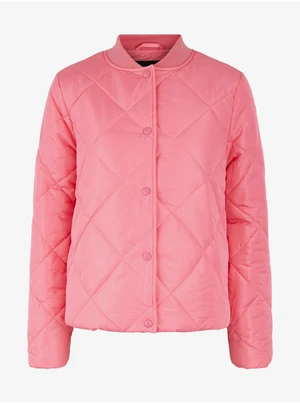 Pink Quilted Jacket Pieces Bee - Women