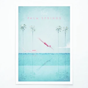 Plagát Travelposter Palm Springs, A2