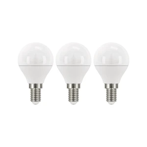 Súprava 3 LED žiaroviek EMOS Classic Mini Globe Warm White, 6W E14