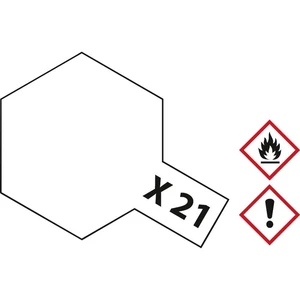 Tamiya akrylová farba matovacie medium X-21 sklenená nádoba 23 ml
