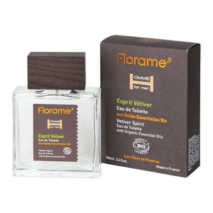 Toaletní voda HOMME Esprit Vétiver 100 ml BIO   FLORAME