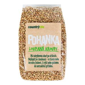 Pohanka loupaná kroupy 500 g   COUNTRY LIFE