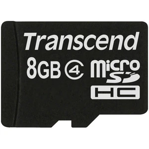 Transcend Standard pamäťová karta micro SDHC 8 GB Class 4