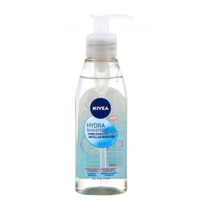 Nivea Hydra Skin Effect Micellar 150 ml čistiaci gél pre ženy na veľmi suchú pleť; na dehydratovanu pleť