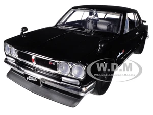 Brians Nissan Skyline 2000 GT-R RHD (Right Hand Drive) Black "Fast &amp; Furious" Movie 1/24 Diecast Model Car by Jada