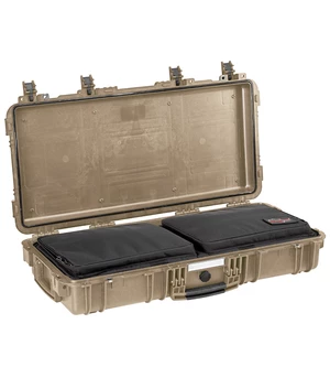 Odolný vodotěsný kufr 7814 Explorer Cases® / s pouzdrem – Písková (Barva: Písková)