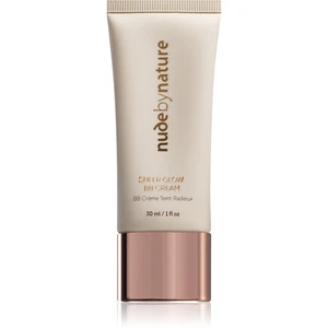 Nude by Nature Sheer Glow BB Cream rozjasňujúci BB krém odtieň 01 Porcelain 30 ml