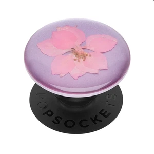 PopSockets univerzális tartó PopGrip Pressed Flower Delphinium Pink