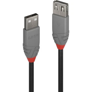 LINDY #####USB-Kabel USB 2.0 #####USB-A Stecker, #####USB-A Buchse 50.00 cm čierna