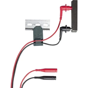 Gossen Metrawatt Z502Z sada bezpečnostných meracích vodičov [skúšacia špička - zásuvka 4 mm]  čierna, červená 1 ks