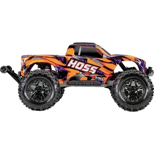 Traxxas Hoss oranžová bezkefkový 1:10 RC model auta elektrický monster truck 4WD (4x4)  2,4 GHz