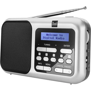 Dual DAB 4.2 stolný rádio DAB+, DAB, FM DAB+, UKW   strieborná