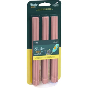 3Doodler 3DS-ECO18-BPINK-75 Start vlákno pre 3D tlačiarne PLA plast     ružová  75 ks