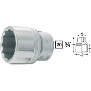 Hazet  1000AZ-1.7/8 vonkajší šesťhran zásuvka  1 7/8"    3/4" (20 mm)