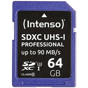 Intenso Professional SDXC karta 64 GB Class 10, UHS-I