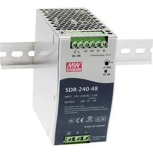 Sieťový zdroj na DIN lištu Mean Well SDR-240-24 24 V / DC 10 A 240 W 1 x