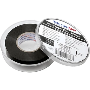 HellermannTyton HelaTape Flex 1000+ 710-10601 Electrical tape set HelaTape Flex 1000+ čierna (d x š) 20 m x 19 mm 10 ks