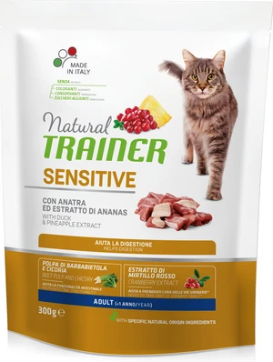 Natural Trainer Cat Sensitive Kačka 300g