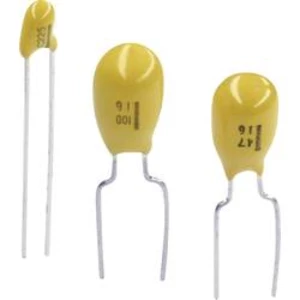 Tantalový kondenzátor TANCAP CA42-225M035AB, THT 2.5 mm, 2.2 µF, 35 V, (š x v) 4.8 mm x 14 mm, 1 ks