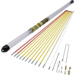 12 m Super sada MightyRod PRO kabeleinziehstangen T5422 C.K. 1 sada