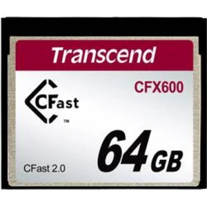 CFast karta 2.0 MLC průmyslová , 64 GB, Transcend CFX600 TS64GCFX600, vhodné pro průmyslová použití