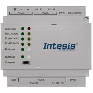 Brána RS-485, RJ-45, Ethernet Intesis Modbus/KNX 24 V/DC