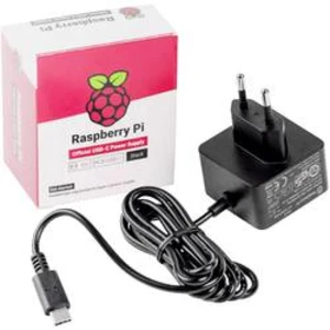 Raspberry Pi® KSA-15E-051300HE Black, černá