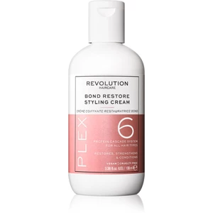 Revolution Haircare Plex No.6 Bond Restore Styling Cream bezoplachová regenerační péče pro poškozené vlasy 100 ml