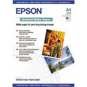 Papír EPSON Inkjet matný S041342, DIN A4, 192 g/m², 50 listů, bílá C13S041342, A4, 50 listů