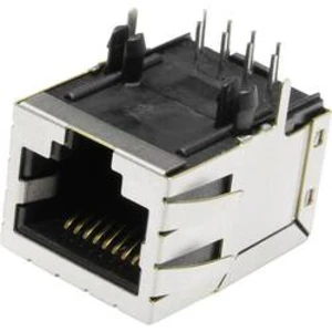 RJ45 konektor econ connect MSLT45A - zásuvka, vestavná horizontální RJ45 kov, 1 ks