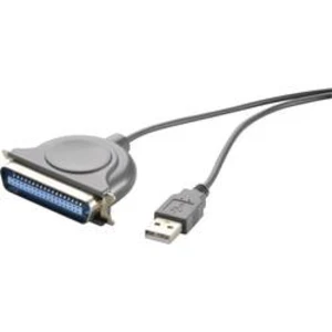 USB paralelní kabel Renkforce 1x USB 1.1 zástrčka ⇔ 1x Centronics zásuvka 1.80 m