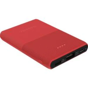 Powerbanka Terratec P50, Li-Pol 5000 mAh, červená