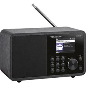 Internetové stolní rádio Telestar DIRA M 1, AUX, Bluetooth, DAB+, DLNA, internetové rádio, FM, USB, Wi-Fi, černá