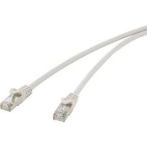 Síťový kabel RJ45 Renkforce RF-4724274, CAT 5e, F/UTP, 1.00 m, šedá