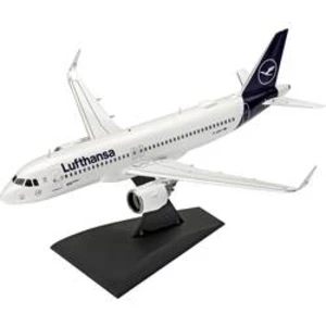 Model letadla, stavebnice Revell Airbus A320 neo Lufthansa 63942, 1:144