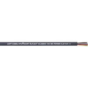 LAPP ÖLFLEX® CLASSIC 100 BK POWER riadiaci kábel 4 G 2.50 mm² čierna 1120470-1000 1000 m