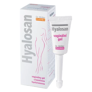 DR.MULLER Hyalosan Vaginálny gél s kyselinou hyaluronovou, tubičky 10 x 7.5 ml