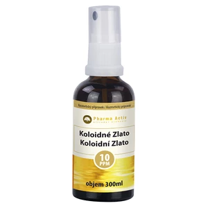 PHARMA ACTIV Koloidné zlato 10ppm sprej 100 ml