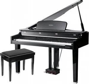 Kurzweil MPG200 Piano grand à queue numérique Polished Ebony