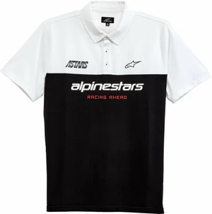 Alpinestars Paddock Polo Black/White 2XL Tee Shirt