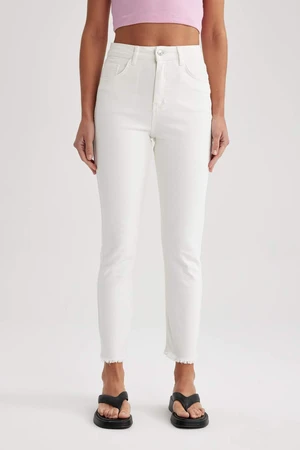 DEFACTO Cropped Hem Jean Ankle Length Trousers